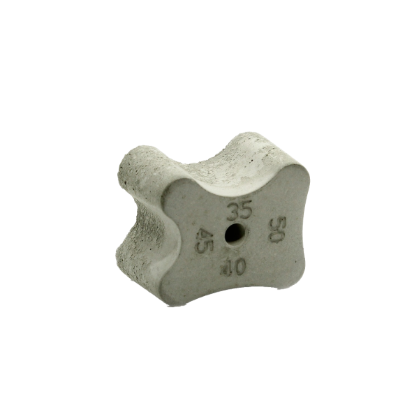 Бетонный фиксатор арматуры Промышленник кость 35/40/45/50 упаковка 500 шт. фото 1