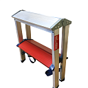 Двухсторонняя алюминиевая комбинированная стремянка  TeaM 2x2 фото 2