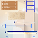Вышка-тура  Промышленник ВСП Пром 0.7х1.6, 4.0 м фото 3