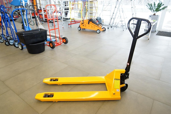 Гидравлическая тележка (рохля) TeaM 2,5T, 2000х550 мм фото 8