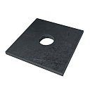 Фундаментная закладная плита (анкерная шайба)  Промышленник Мн-4 120х120 мм фото 2