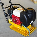 Виброплита бензиновая TeaM С-60 с двигателем Honda и баком для воды, колесами фото 7