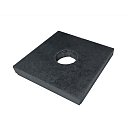 Фундаментная закладная плита (анкерная шайба)  Промышленник Мн-1 80х80 мм фото 2