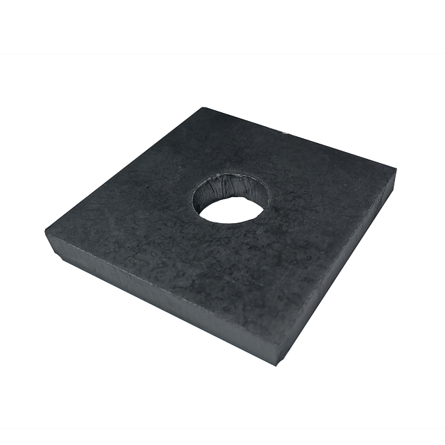 Фундаментная закладная плита (анкерная шайба)  Промышленник Мн-1 80х80 мм фото 2