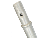 Стойка лесов хомутовых оцинкованная 4 м фото 2