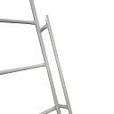 Лестница наклонная с поручнем для строительных лесов фото 2