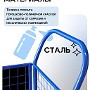 Платформенная тележка Промышленник 1200х800 сетчатая ПС-8.12 250 мм фото 7