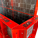 Мелкощитовая опалубка (МЩО) щит линейный 1200×1100 фото 4