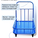 Платформенная тележка Промышленник 1400х800 ПБМ-8.14 200 мм с бортиком фото 5