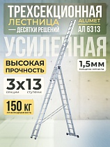 Купить Лестница трехсекционная Ал 6313