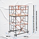 Вышка-тура TeaM ВСП 1.6х2.0, 4.0 м фото 3