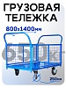 Платформенная тележка сетчатая ПС-8.14 250 мм