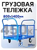 Платформенная тележка сетчатая ПС-8.14 160 мм
