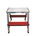 Двухсторонняя алюминиевая комбинированная стремянка  TeaM 2x2 фото 3