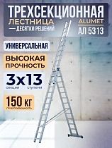 Купить Лестница трехсекционная Ал 5313