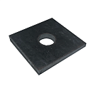 Фундаментная закладная плита (анкерная шайба)  Промышленник Мн-2 90х90 мм фото 2