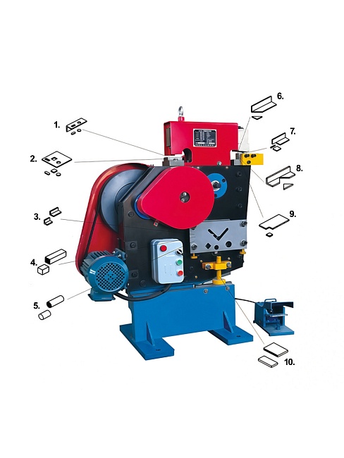 Пресс-ножницы комбинированные TeaM QA32-8 фото 10
