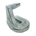 Замок кованный оцинкованный для опалубки Промышленник ударный 10 шт. фото 3