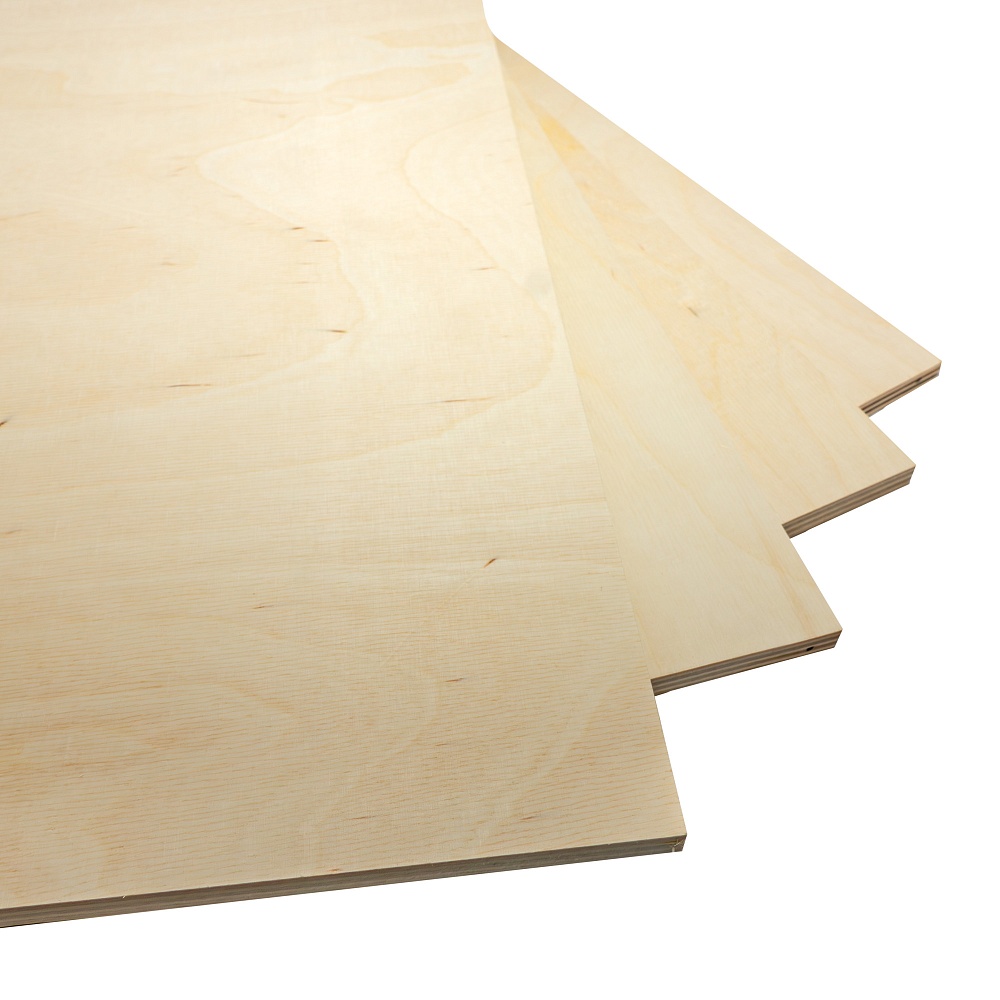 Фанера  Промышленник 300x300x10 мм, береза 1 шт. фото 3