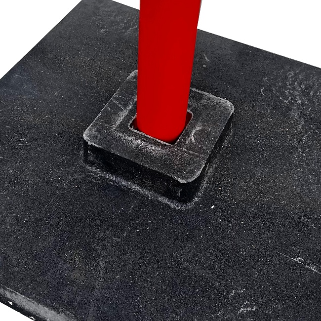 Аварийное ограждение Промышленник веха дорожная сигнальная 1,5 м, с 2-мя с/о лентами (10 шт) фото 4