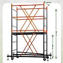 Вышка-тура TeaM ВСП 0.7х1.6, 2.8 м фото 5