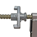 Замок для опалубки Промышленник удлиненный оцинкованный 5 мм фото 3