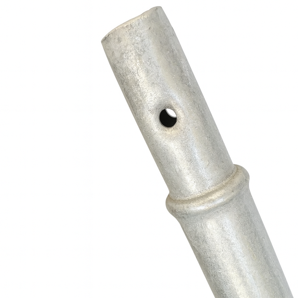 Стойка лесов хомутовых оцинкованная 2 м (комплект 5 шт.) фото 2