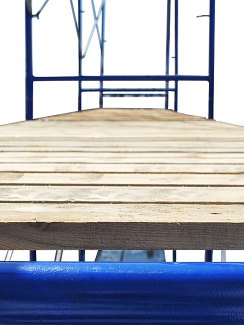 Щит деревянный для строительных лесов 1х1 м комплект 3 шт. фото 3