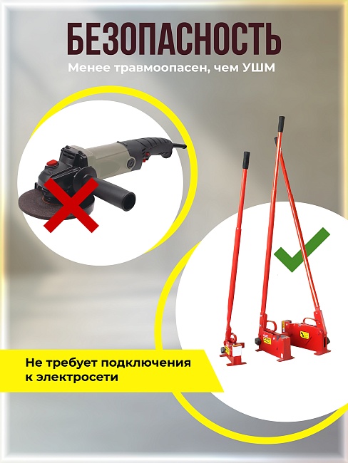 Ручной станок для резки арматуры  Afacan 22M фото 4