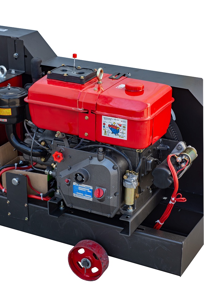 Станок для резки арматуры  TeaM GQ32 дизельный  фото 3