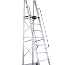 Стремянка профессиональная Alumet APE 1407 фото 1