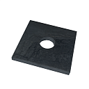 Фундаментная закладная плита (анкерная шайба)  Промышленник Мн-3 100х100 мм фото 2